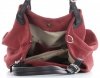 Kožené kabelka shopper bag Vittoria Gotti bordová V90047CH